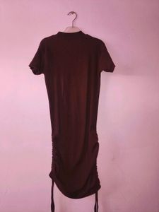 Coffee Brown Bodycon One Piece Dress 🫶🏽🤎