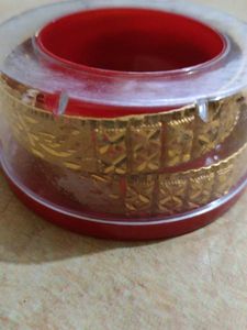 Beautiful Design GoldenBangles 2.6 Size