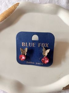 BLUE FOX Pink Diamond Butterfly Mini Drop