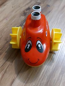 Red Toy Ship 🚢