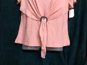 Pink Short Sleeve Top