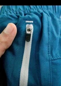 Blue Track Pants