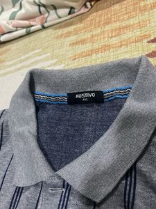 Austivo Striped Polo Shirt