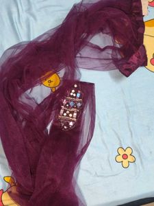 Party wear Lehenga with heavy mirror work b