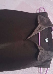 Coffee Brown Sleeveless Top