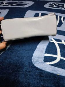 Cat Handle Structured Satchel Bag