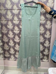 💥 DIWALI OFFER 💥 Elegant Mint Green Kurta Set