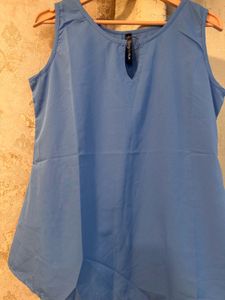 Trendy Blue Top, Bust- 34