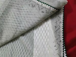 Elegant mint Green Saree with blouse