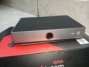 Airtel Xstreme 4k Box With Google Assisting Remote