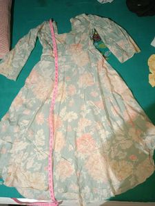 Women Frock Suit With Plazzo