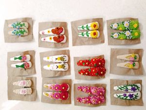 Embroidery Hairclips