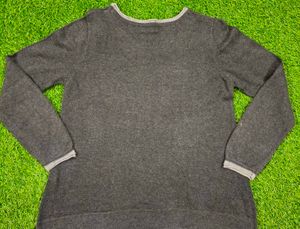 Imported Cute Embellished Grey Sweater