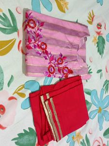 Pink Embroidered Salwar Suit