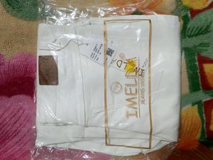 White Wide Leg Denim Jeans