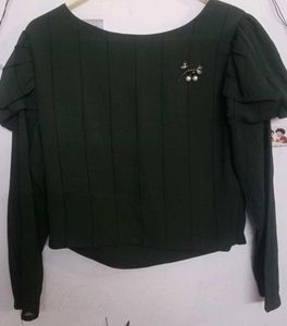 Vintage Olive Green Dress