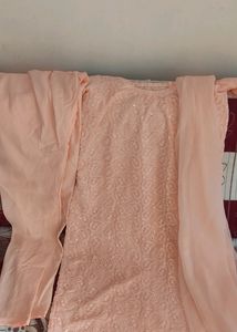 Unused Stitched Churidar +Bottom With Duppatta