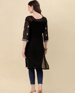 Elegant Black Kurta