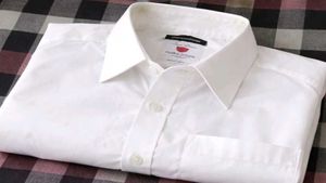 Men's White Button-Down Shirt