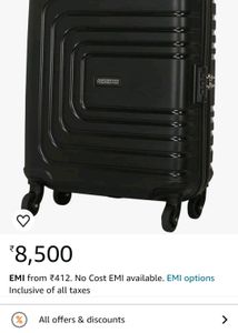 Brand New Kamiliant American Tourister Trolley 55c
