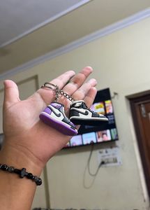 2 Pcs Of Jordan Shoes Keychain