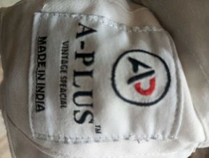 White Denim Jacket with Patches