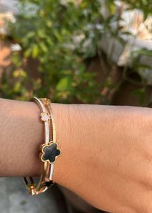 Gold Pleated Bracelet
