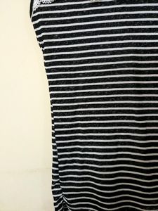 Sleeveless Half Net Top