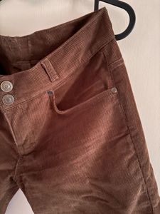 Low Rise Corduroy Bootcut Jeans