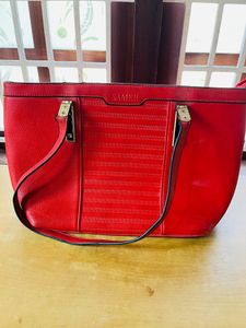 Red Colour Bag