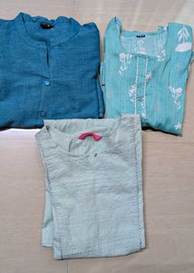 Set of 3 Women's Kurtas