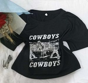 Black Cowboy🤠 Crop Top