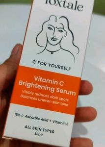 Foxtale Vitamin C Brightening Serum - New!