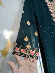 Embroidered Kurta and dupatta