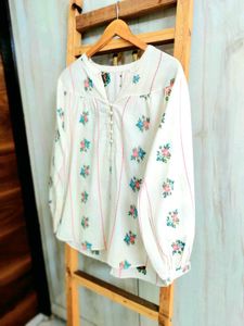Embroidered Cotton Top size-38-40