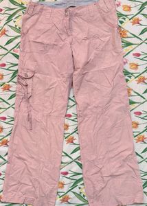Pink Cargo Pants