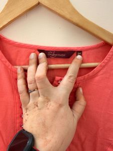 Coral Embroidered Kurta pant set