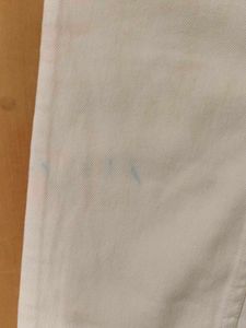 White Abercrombie Denim Jeans Girls 14 Size