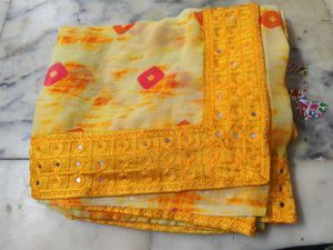 Yellow Saree Daily Wear
