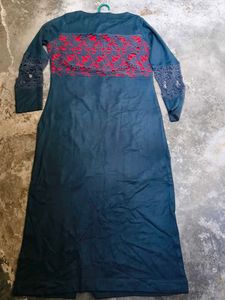 Elegant Teal Maxi Dress