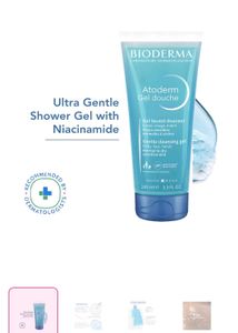 SensibioGel Moussant Cleanser &amp; Atoderm Shower Gel