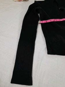 Black Crop Top.