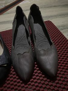 Brown Pointed Toe Heels