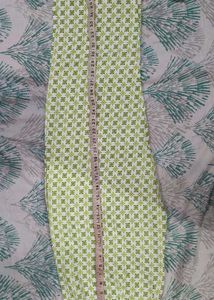 GREEN &amp; WHITE KURTA SET