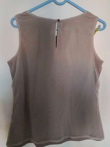 Grey Design Top