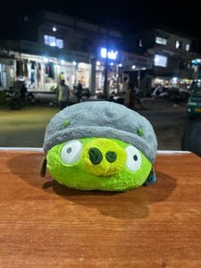 Angry Birds Corporal Pig Stone Helmet Armor 10.5”