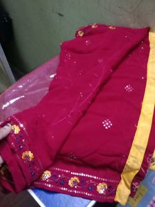 Floor Length Yellow Suit Set
