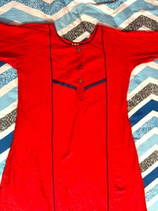 Red Kurta