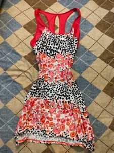 Floral Print Tank Dress