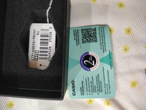 CASIO LTP-V007G-9B WATCH